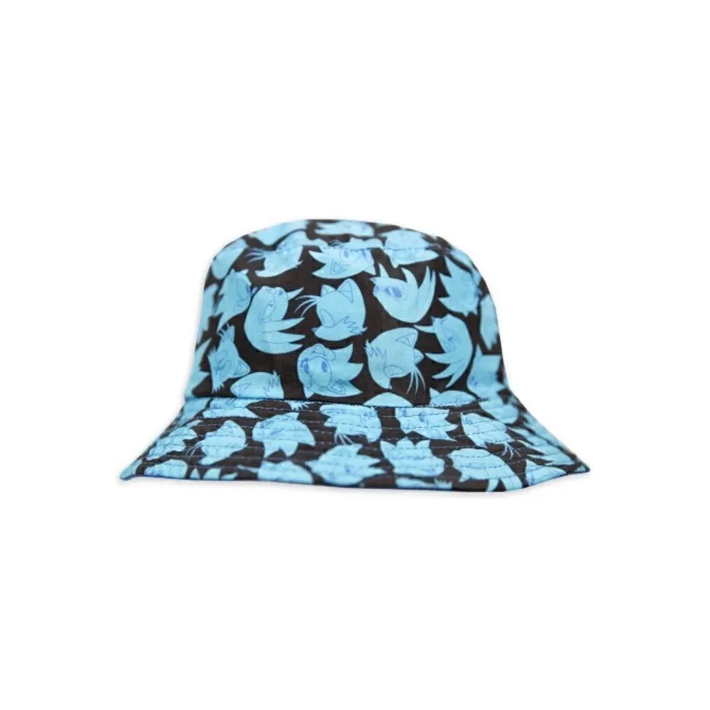 Sonic the Hedgehog Kids Reversible Bucket Sun Hat Summer